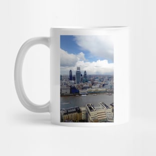 London City Skyline Cityscape England Mug